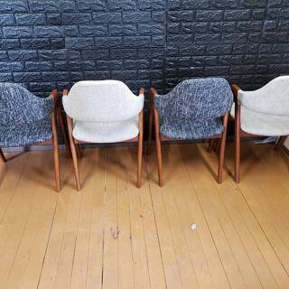 【2496】ダイニングチェア・４脚セット・北欧デザイン・ハイタイプ