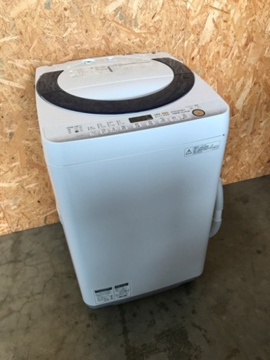洗濯機　SHARP ES-G7E2  2015年製　動作確認OK