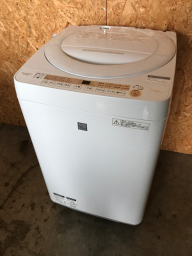 洗濯機　SHARP ES-G7E5 2018年製　動作確認OK