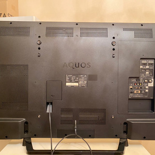 SHARP 中古 液晶カラーテレビ 50インチ LC-50W35 2017年製 本体 リモコン無し
