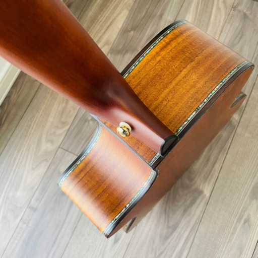 売れました/.k/アバロンインレイ/カッタウェイギター/艶消しマット