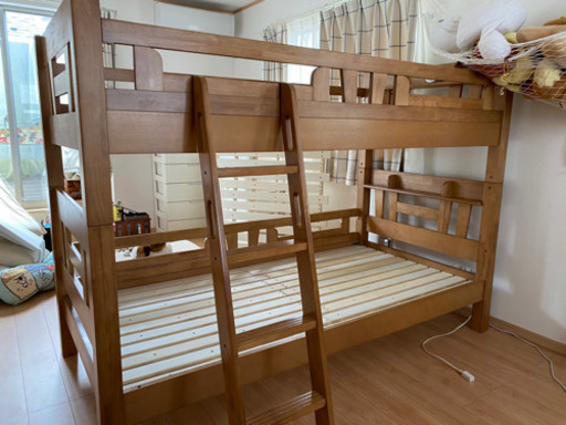 2段ベッド木製