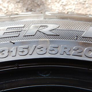 315/35-20　2本組　ブリヂストンランフラット　ＢＭＷ　Ｘ５，Ｘ６