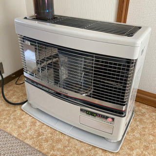 トヨトミ/TOYOTOMI HR-650E ホワイト 2015年製　動作品 [煙突式ストーブ 油タンク別置き式 (木造17畳・コンクリート27畳)] 