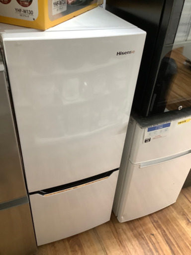 2ドア冷蔵庫 Hisense 150L 2018年製