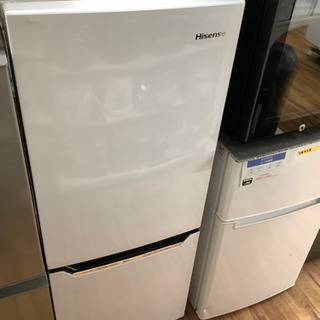 2ドア冷蔵庫 Hisense 150L 2018年製