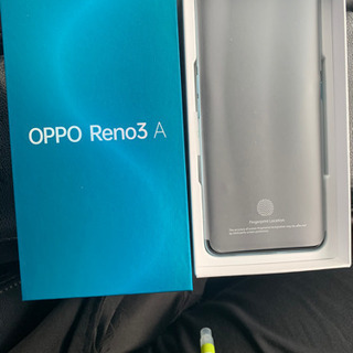 【ネット決済】OPPO  Reno3A 新品　SIMフリー