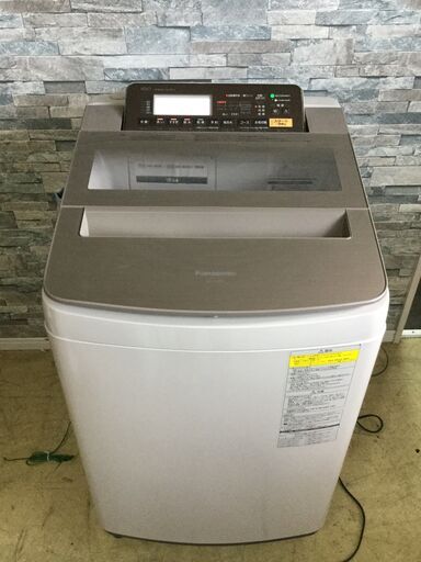 Panasonic パナソニック 洗濯乾燥機 2017年製 NA-FW100S3 洗濯機 エコナビ/即効泡洗浄 洗濯・脱水10kg 乾燥5kg