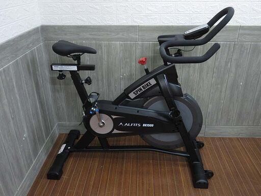 ss1597中古アルインコスピンバイクBK1500ブラック家庭用ALINCOエアロ  
