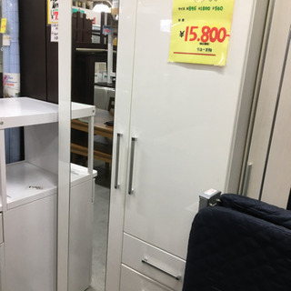 ○販売終了○洋服タンス 収納棚 クローゼット 中古品 ホワイト ○販売終了○洋服タンス 収納棚 クローゼット 中古品 ホワイト