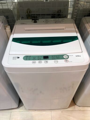 洗濯機　ヤマダ電機　2015年　4.5K　YWM-T45A1