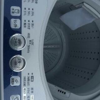 販売中】シャープ 全自動電気洗濯機 ES-G4E2-KB 2015年製 4.5kg 