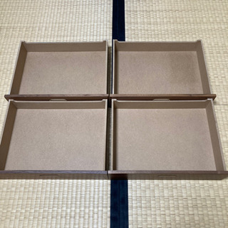 【お話し中　無印良品】スタッキングチェスト2種