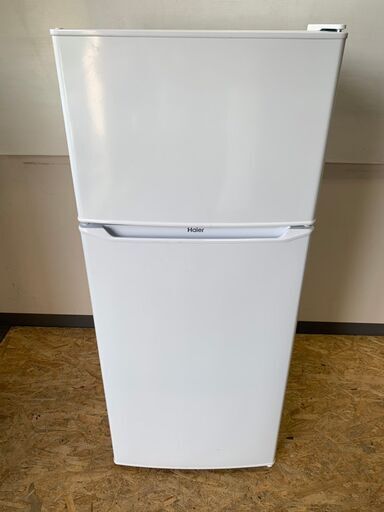 【Haier】 ハイアール 冷凍 冷蔵庫 2ドア 容量130L 冷凍室101L 冷凍室29L JR-N130A 2018年製