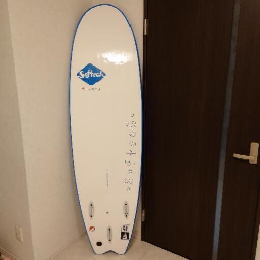 値下げしました　ソフテック　6'6 サーフボード　ソフトボード ソフテック ソフトボード 6.6ft サーフボード 超浮力 サーフィン