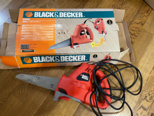 電動式ノコギリ・ジグソー（BLOCK \u0026 DECKER ）
