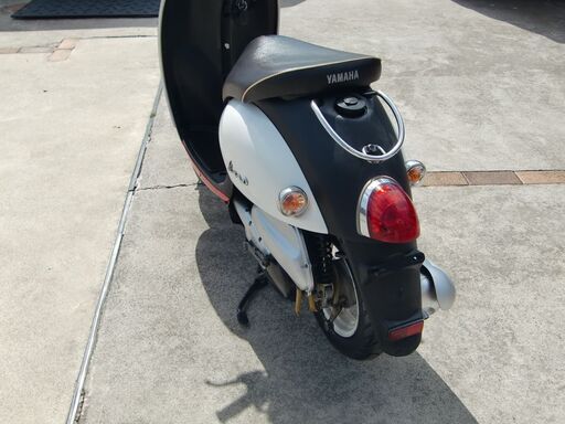 ☆☆YAMAHA ビーノデラックス(SA37J)4スト☆ヤマハ リモコンビーノ（白/赤）50cc調子良好/配送可能☆☆ YAMAHA ビーノデラックス(SA37J)4スト☆ヤマハ リモコンビーノ（白/赤
