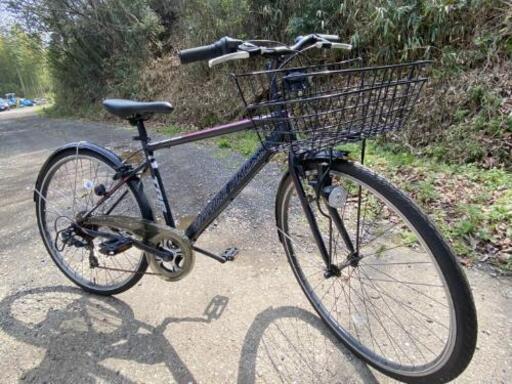 (*^▽^)/★カッコいい❗自転車★ブラック★27インチ★変速6段★