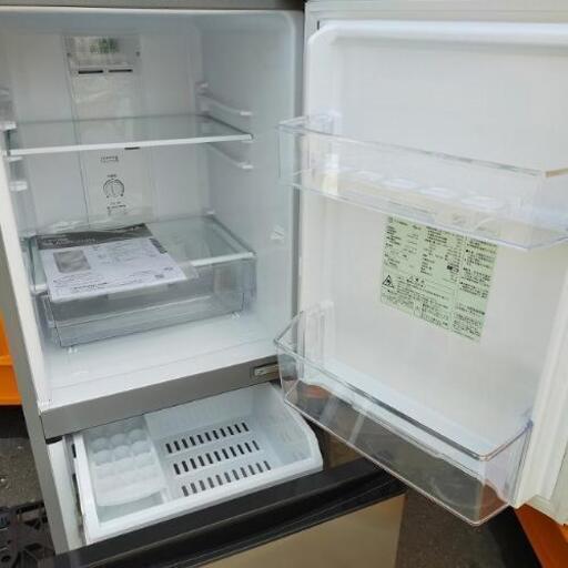 ■決定済■2019年製■お洒落な AQUA 126L冷凍冷蔵庫 AQR-J13H(S) シルバー