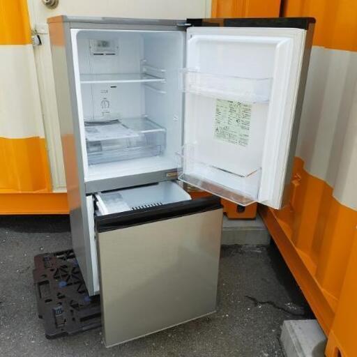 ■決定済■2019年製■お洒落な AQUA 126L冷凍冷蔵庫 AQR-J13H(S) シルバー