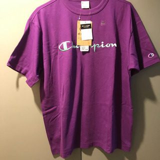 【Champion】新品チャンピオンtシャツ  紫色
