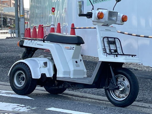 【御成約有難う御座いました】☆駆動系整備済!NEWオバフェン!ワイドスペ-サ-!消耗品OK!2スト後期ジャイロXミニカー改　新品オ-バ-フェンダ-\u0026ワイドスペ-サ-装備!ノ-ヘルOK!