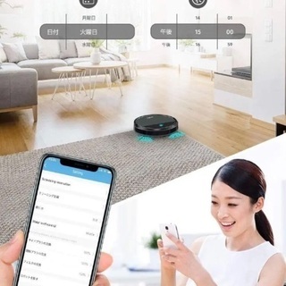 UPERCT ロボット掃除機 自動充電 リモコン付き Alexa対応