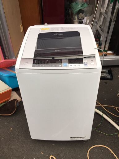 全自動 洗濯乾燥機 洗濯機 日立 HITACHI ビートウォッシュ 8kg BW-D8TV 日立ビートウォッシュ 全自動洗濯機 電気 WASH