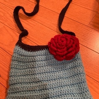 手編みポシェット
