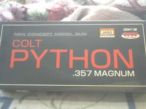 コクサイ・モデルガン COLT PYTHON 6inch