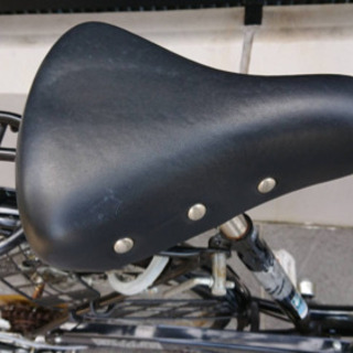 中古自転車】26インチ 黒 6段変速 オートライト付 BAA認定自転車 若林