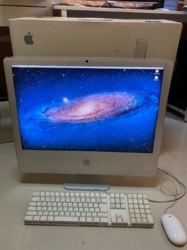 白い☆iMac 24インチ☆2.16 Ghz intel core 2 DUO