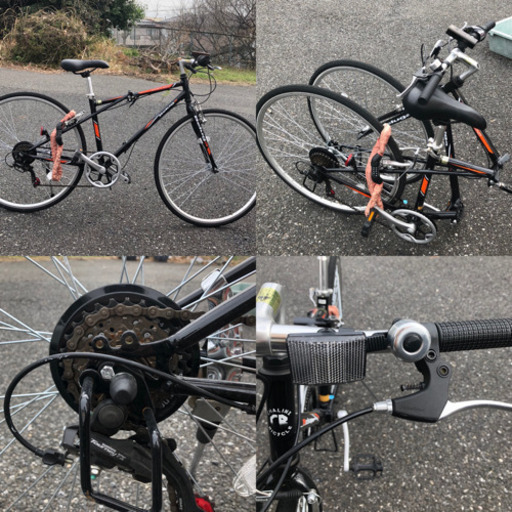 700 28c クロスバイク 折りたたみ自転車 ベルーガ シマノ