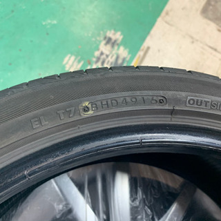 タイヤ4本セット　225/40/18