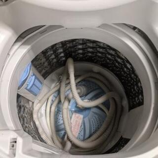 【美品】東芝 TOSHIBA 全自動洗濯機 6kg AW-6G6 グランホワイト 2018年製 ほぐし脱水　風呂水ポンプ　予約タイマー付