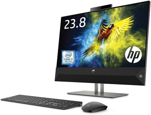 完売しました。HP 液晶一体型入荷しました！在庫1台になりました。Core i7 8GB 256GB SSD+2TB ハードドライブ 23.8 インチ タッチ対応