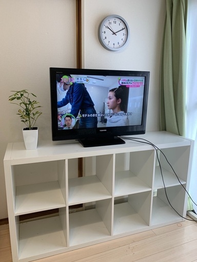 TOSHIBA REGZA 32インチテレビ　テレビ台セット