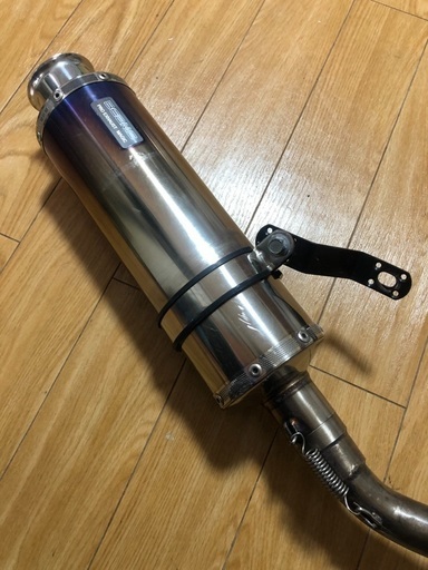 シグナスx、1〜3型beamsチタンマフラー シグナスx チタンカラー