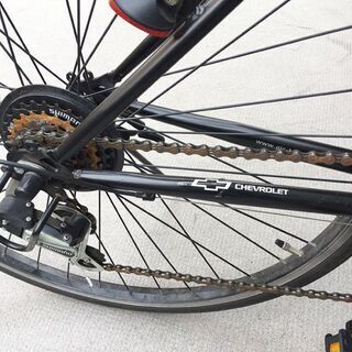 CHEVROLET シボレー 自転車 28インチ 6段変速 CRB7006A-DK クロスバイク