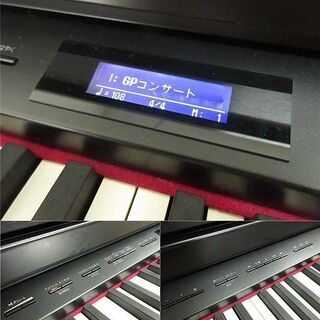 ss2273　札幌市内・札幌近郊限定　ローランド　電子ピアノ　HP508-GD　Roland　デジタルピアノ　高低自在椅子付　ヘッドホン付　取扱説明書付　ブラック　黒　88鍵盤　鍵盤楽器　高級感