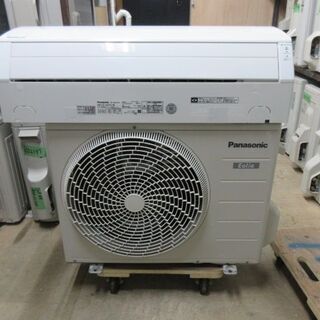 K02206 パナソニック 中古エアコン 主に6畳用 冷2.2kw／暖2.2kw