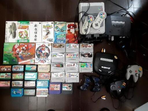 大量ゲーム　ファミコン　スーファミ　64