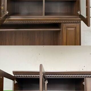 【愛品館 江戸川店】TVボード　壁面収納　壁面テレビボード　ID:157-007649-007　配送可　代引き配送可（代引きの場合は現金のみのお取り扱いにまります）