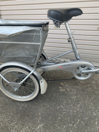 千葉県 ブリヂストン 三輪 自転車 ワゴン カバー付き 配達可