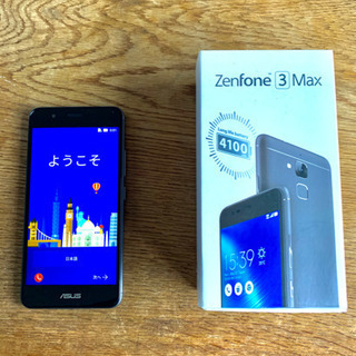【美品】ASUS Zenfone3Max