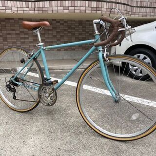 WanP ｸﾛｽﾊﾞｲｸ 700C 中古品 6段ギア付き ※サドルに破れあり Wanp