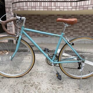☆　格安ロードバイク ☆　チェレステカラー　700c　ギア3×7　21変速 ☆ 格安ロードバイク ☆ チェレステカラー 700c ギア3×7 21変速