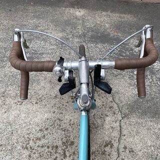 ☆ 格安ロードバイク ☆ チェレステカラー 700c ギア3×7 21変速