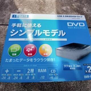 I-O DATA 24倍速書き込み対応外付型DVDドライブ DV...