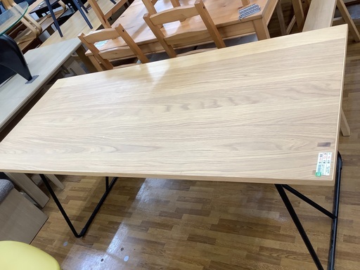 折りたたみテーブル　無印良品　オーク材　ナチュラル